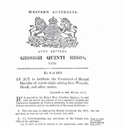Mental Treatment Act 1917
